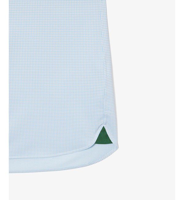 LACOSTE「マイクロチェックジャージシャツ」|シャツ・ブラウス|
