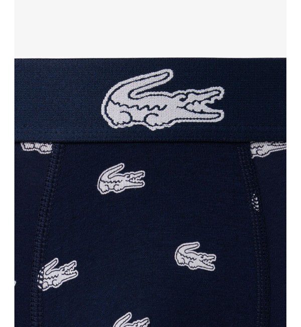 LACOSTE「３パッククロコダイルプリントトランクショーツ/ ボクサーパンツ」|インナー|