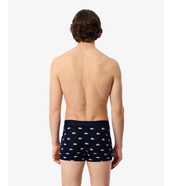 LACOSTE「３パッククロコダイルプリントトランクショーツ/ ボクサーパンツ」|インナー|