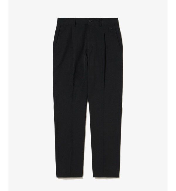 LACOSTE「ワンタックストレッチスラックス」|チノ|