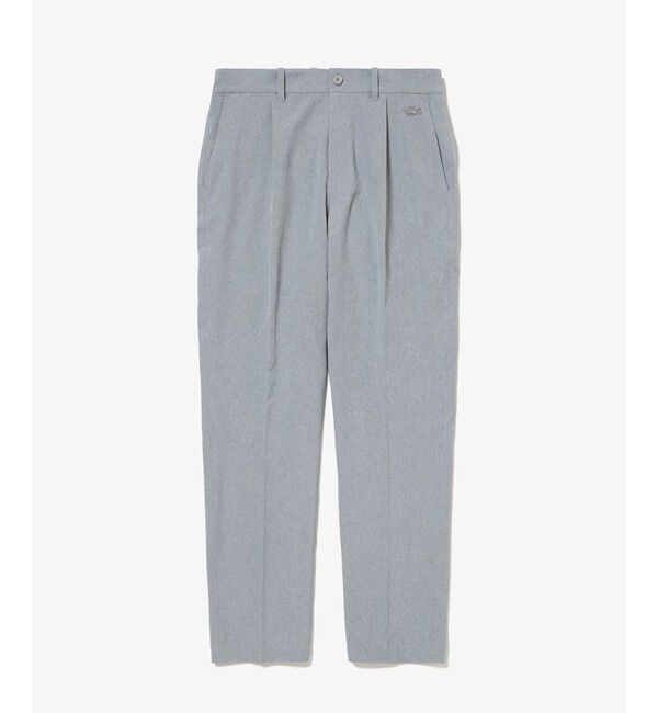 LACOSTE「ワンタックストレッチスラックス」|チノ|