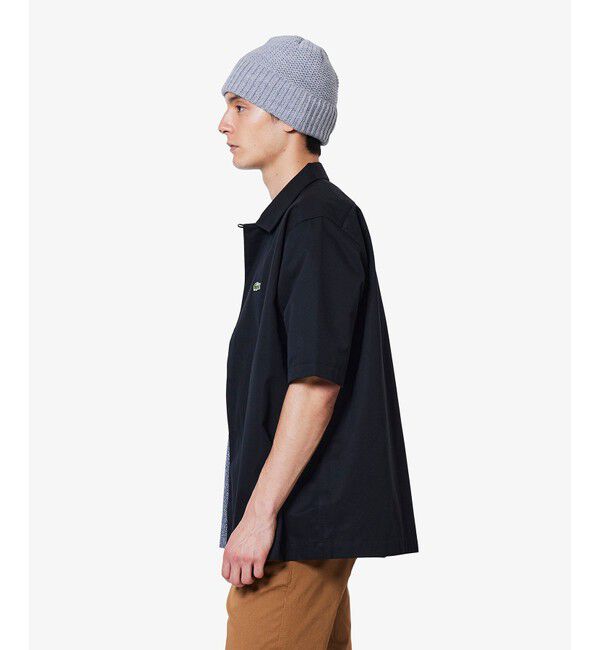 LACOSTE「シルクブレンドオープンカラーシャツ」|シャツ・ブラウス|