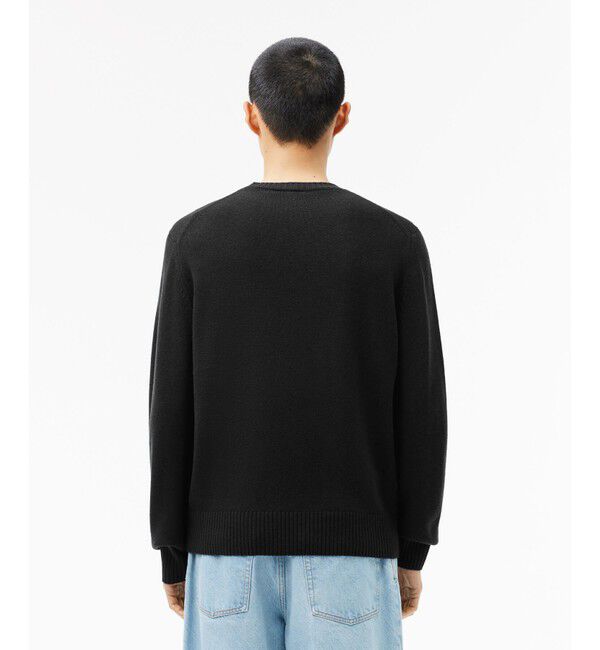 LACOSTE「エッセンシャルウールニットセーター」|ニット・セーター|