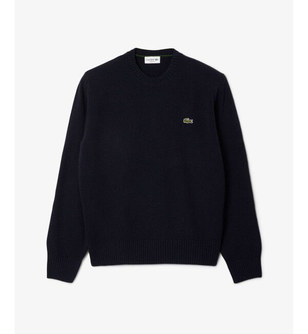LACOSTE「エッセンシャルウールニットセーター」|ニット・セーター|