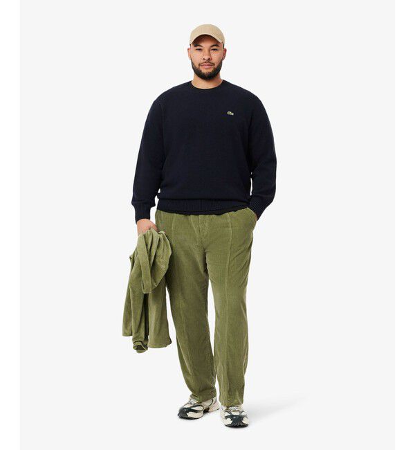 LACOSTE「エッセンシャルウールニットセーター」|ニット・セーター|