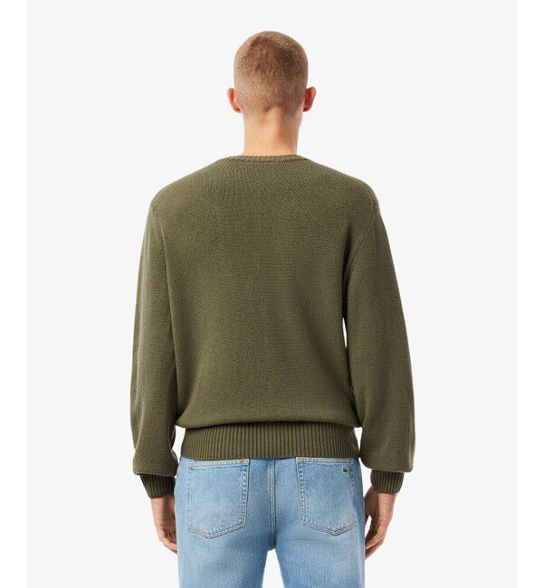 LACOSTE「エッセンシャルウールニットセーター」|ニット・セーター|