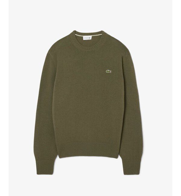 LACOSTE「エッセンシャルウールニットセーター」|ニット・セーター|