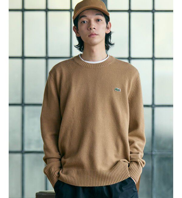 LACOSTE「エッセンシャルウールニットセーター」|ニット・セーター|