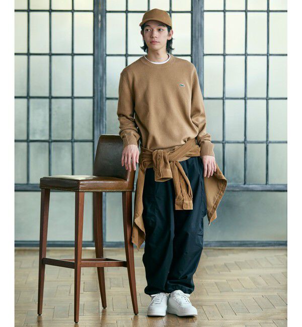 LACOSTE「エッセンシャルウールニットセーター」|ニット・セーター|