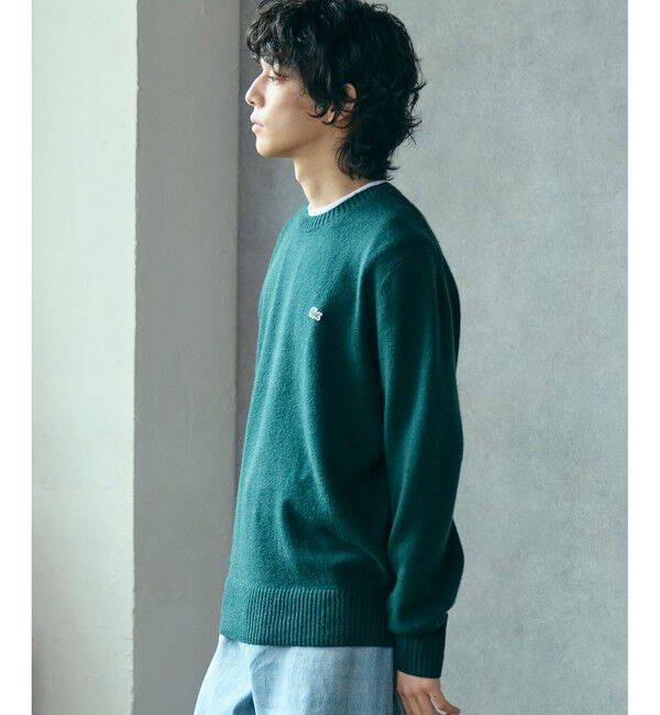 LACOSTE「エッセンシャルウールニットセーター」|ニット・セーター|