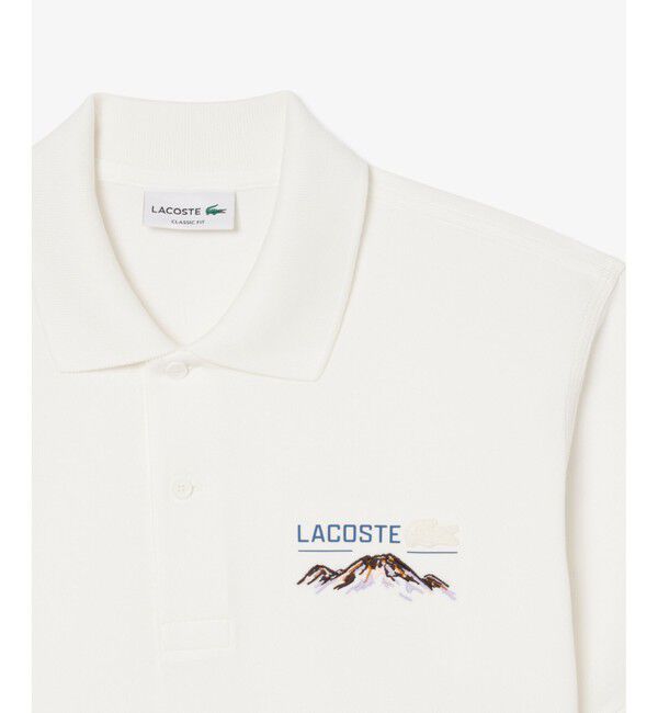 LACOSTE「マウンテンステッチポロシャツ」|ポロシャツ|