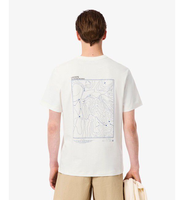 LACOSTE「シャンタコバックプリントTシャツ」|Tシャツ・カットソー|
