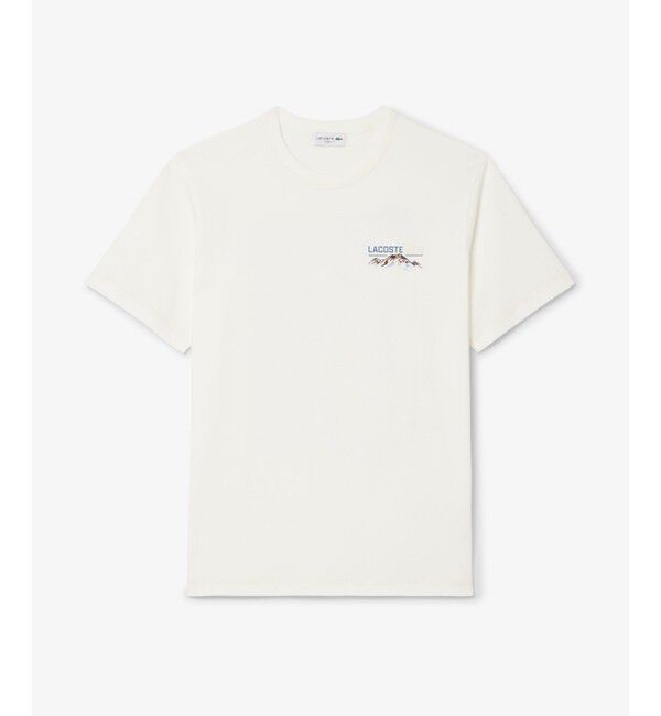 LACOSTE「シャンタコバックプリントTシャツ」|Tシャツ・カットソー|
