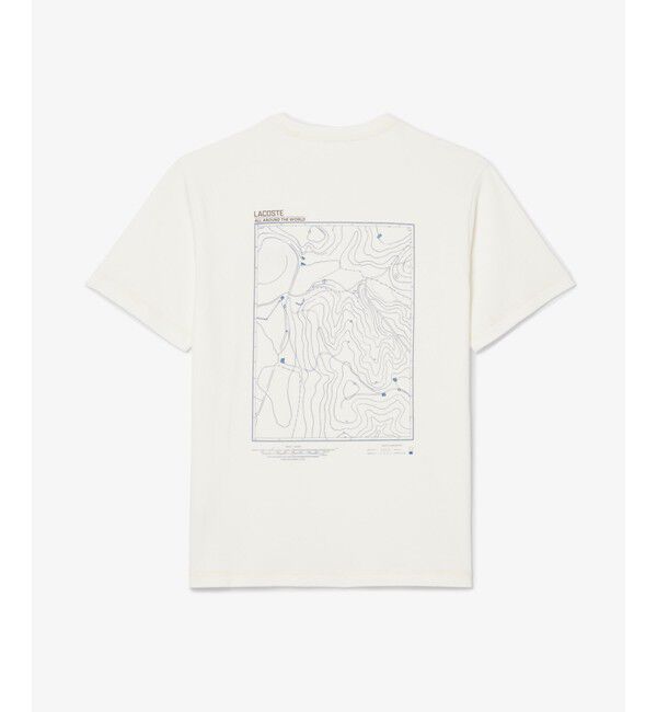 LACOSTE「シャンタコバックプリントTシャツ」|Tシャツ・カットソー|