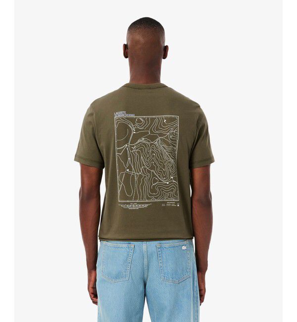 LACOSTE「シャンタコバックプリントTシャツ」|Tシャツ・カットソー|