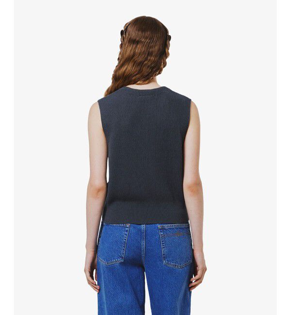 LACOSTE「ジップアップニットベスト」|ベスト・ジレ|