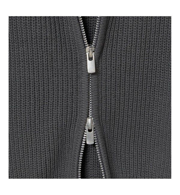 LACOSTE「ジップアップニットベスト」|ベスト・ジレ|