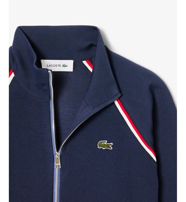 LACOSTE「ダブルフェイスジャージトラックジャケット」|スウェット・ジャージ|