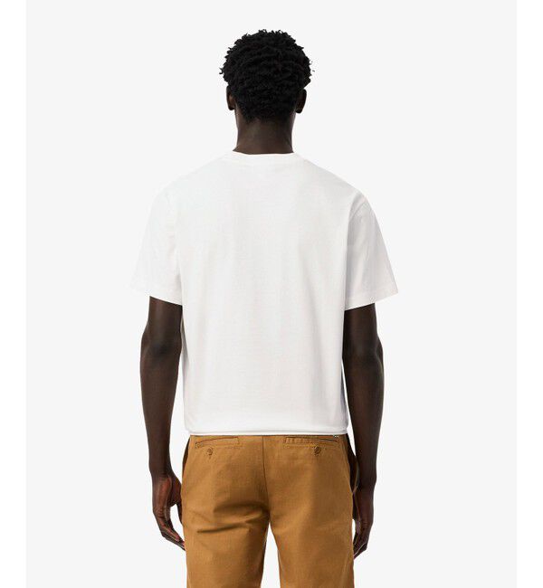 LACOSTE「【EC only】ラコステパリワッペンTシャツ」|Tシャツ・カットソー|