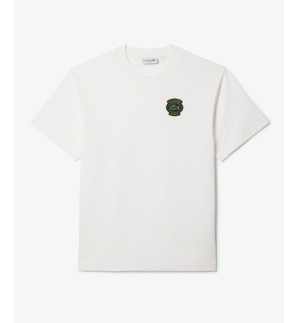 LACOSTE「【EC only】ラコステパリワッペンTシャツ」|Tシャツ・カットソー|