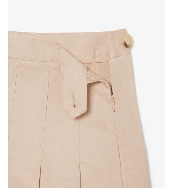 LACOSTE「ストレッチコットンプリーツスカート」|スカート|