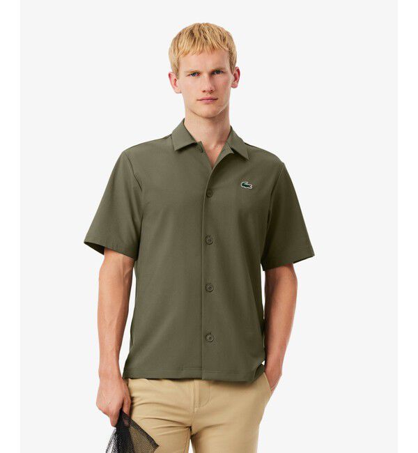 LACOSTE「ラコステゴルフウルトラドライボタンシャツ」|シャツ・ブラウス|