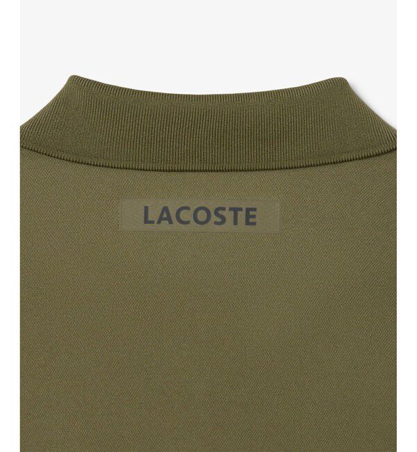 LACOSTE「アシンメトリーラケットグラフィックウルトラドライポロシャツ」|ポロシャツ|