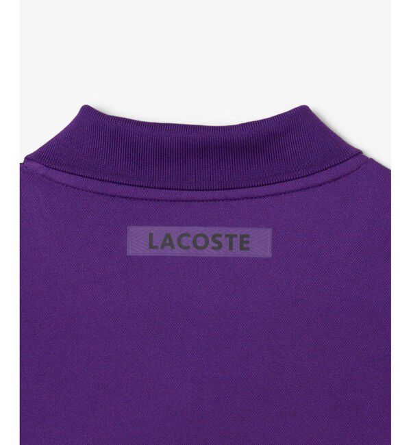 LACOSTE「アシンメトリーラケットグラフィックウルトラドライポロシャツ」|ポロシャツ|