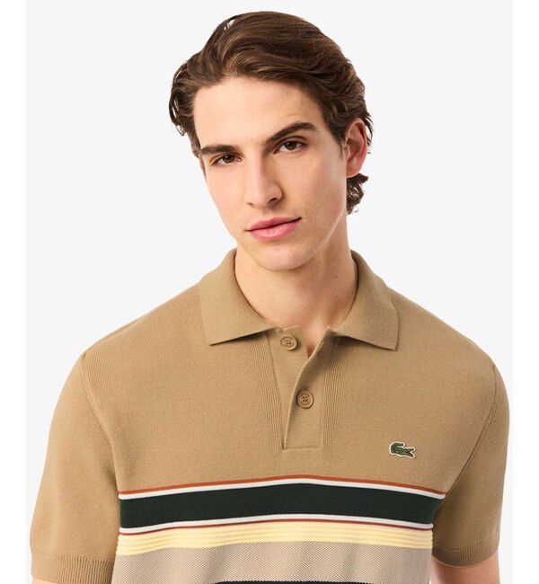 LACOSTE「フレンチメイドポロカラーニット」|ニット・セーター|