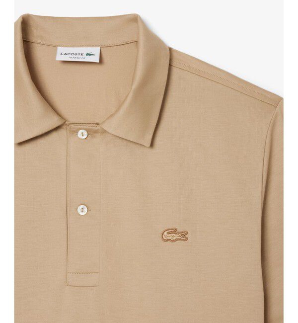 LACOSTE「シングルジャージワントーンポロシャツ」|ポロシャツ|