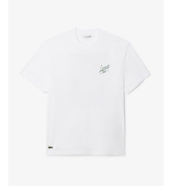 LACOSTE「ラコステパリバックプリントTシャツ」|Tシャツ・カットソー|