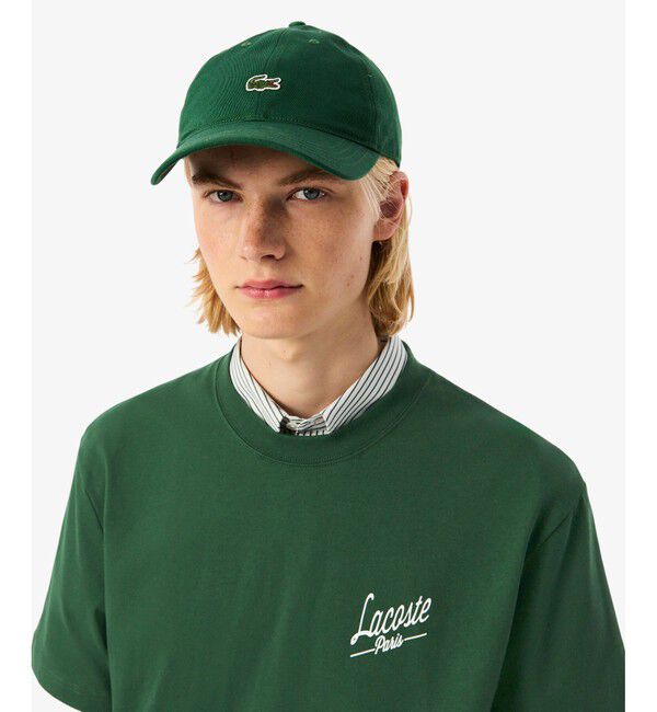 LACOSTE「ラコステパリバックプリントTシャツ」|Tシャツ・カットソー|