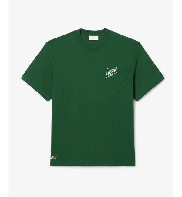 LACOSTE「ラコステパリバックプリントTシャツ」|Tシャツ・カットソー|