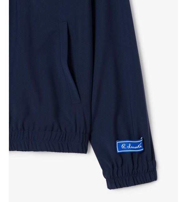 LACOSTE「ウールブレンドフランネルジップジャケット」|ブルゾン・スタジャン|