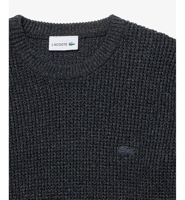 LACOSTE「ワッフルニットセーター」|ニット・セーター|