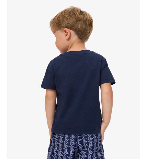 LACOSTE「【EC only】JUNIORベーシックワニロゴパッチ 半袖Tシャツ」|Tシャツ・カットソー|