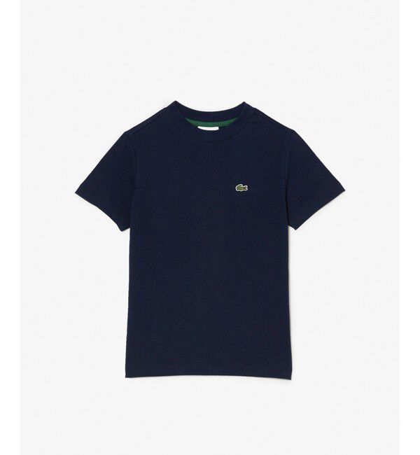 LACOSTE「【EC only】JUNIORベーシックワニロゴパッチ 半袖Tシャツ」|Tシャツ・カットソー|