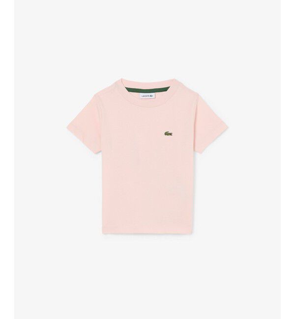 LACOSTE「【EC only】JUNIORベーシックワニロゴパッチ 半袖Tシャツ」|Tシャツ・カットソー|