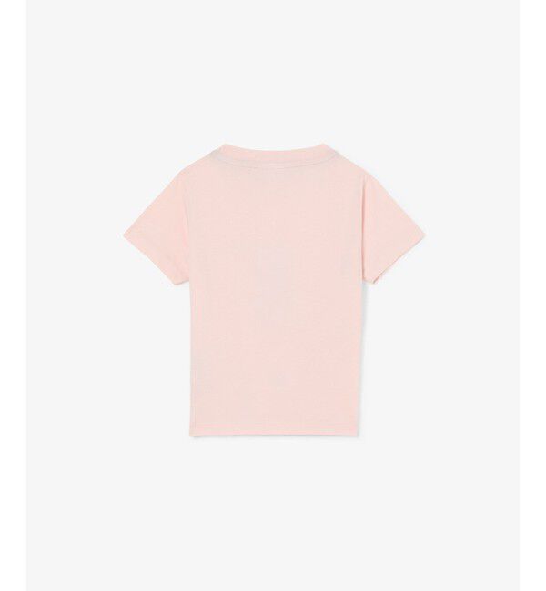 LACOSTE「【EC only】JUNIORベーシックワニロゴパッチ 半袖Tシャツ」|Tシャツ・カットソー|