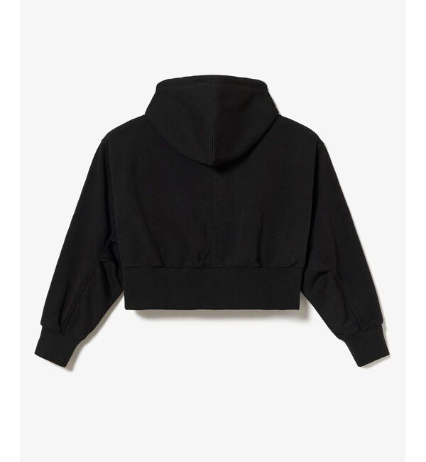 LACOSTE「裏パイルクロップドジップフーディー」|パーカー|