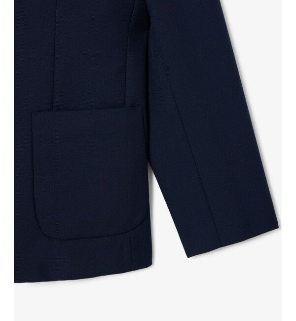 LACOSTE「3パッチポケットツイルブレザー」|テーラードジャケット|