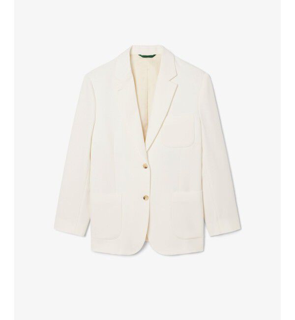 LACOSTE「3パッチポケットツイルブレザー」|テーラードジャケット|