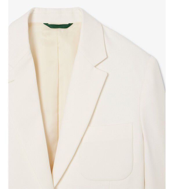 LACOSTE「3パッチポケットツイルブレザー」|テーラードジャケット|