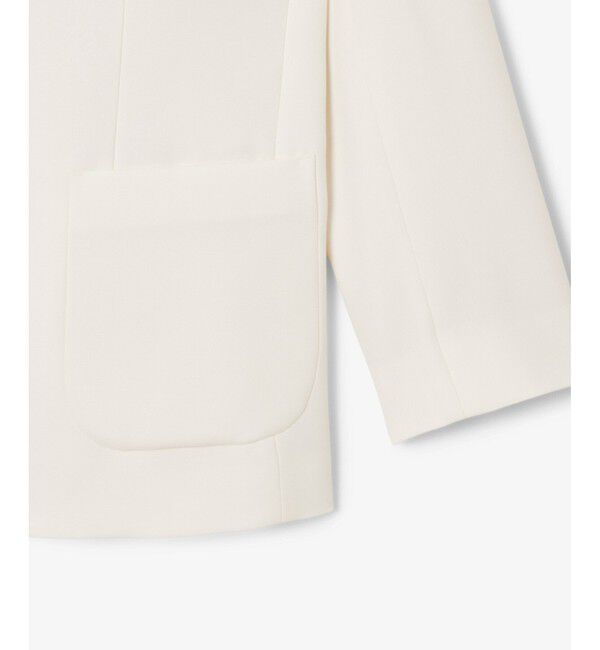 LACOSTE「3パッチポケットツイルブレザー」|テーラードジャケット|