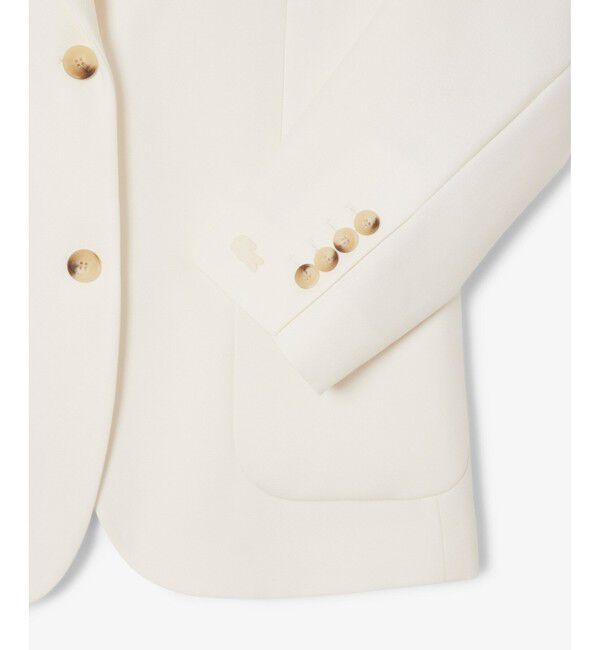 LACOSTE「3パッチポケットツイルブレザー」|テーラードジャケット|