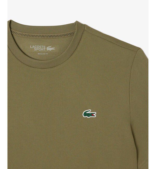 LACOSTE「ラケットグラフィックウルトラドライTシャツ」|Tシャツ・カットソー|