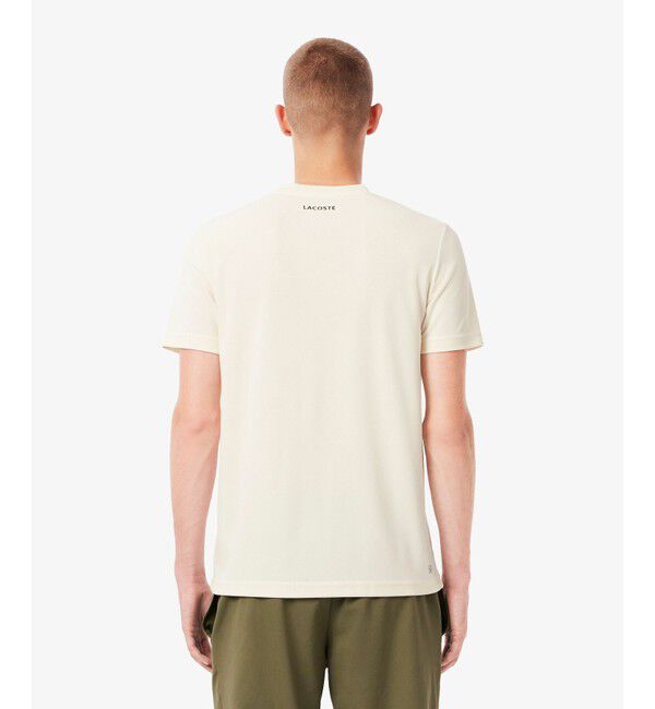 LACOSTE「ラケットグラフィックウルトラドライTシャツ」|Tシャツ・カットソー|