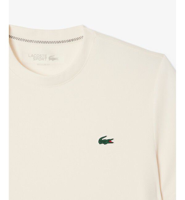 LACOSTE「ラケットグラフィックウルトラドライTシャツ」|Tシャツ・カットソー|