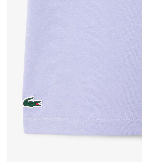 LACOSTE「グラフィカルブランドネームロゴウルトラドライTシャツ」|Tシャツ・カットソー|