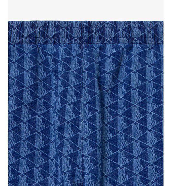 LACOSTE「インディゴスウェットモノグラムトラックパンツ」|その他|